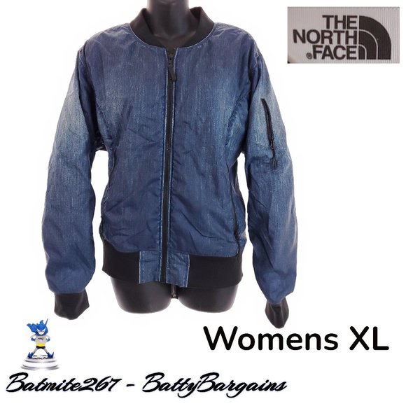 The North Face Jackets & Blazers - XL 🟢North Face HeatSeeker Indigo Bomber Jacket